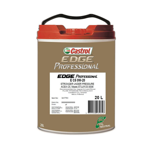 Castrol Edge Professional E C5 0W-20 Engine Oil 20L - 3417791