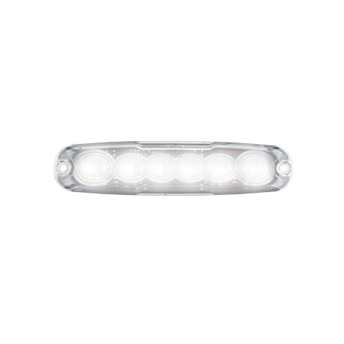 LED Autolamps  12/24V LED Reverse Lamp Screw Surface Mount Blister Pack - 12WM-2