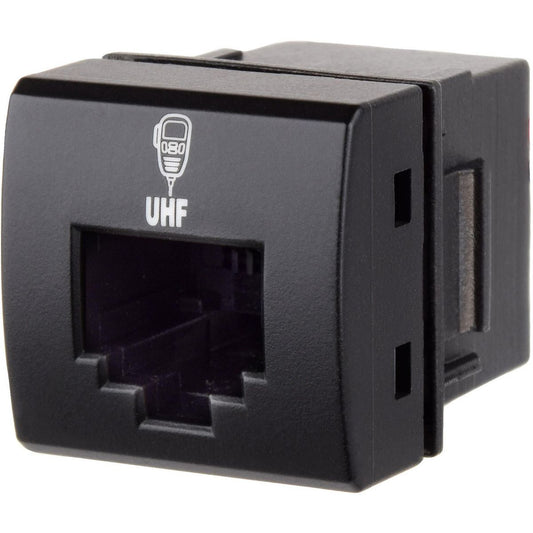 Narva OE Style Push Button Switch UHF Radio Symbol 12V Blue Illumination Suits Toyota 21 x 21mm Actuator - 63413BL