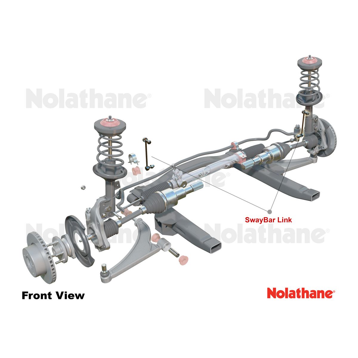 Nolathane Front Sway Bar Link - 42833