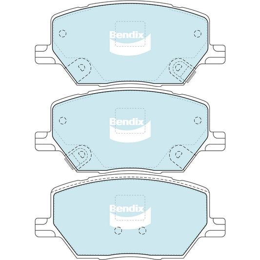 Bendix Brake Pads Set - 4WD/SUV - DB2399 4WD