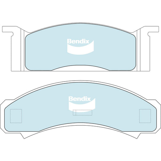 Bendix General CT Brake Pad Set - DB1230GCT