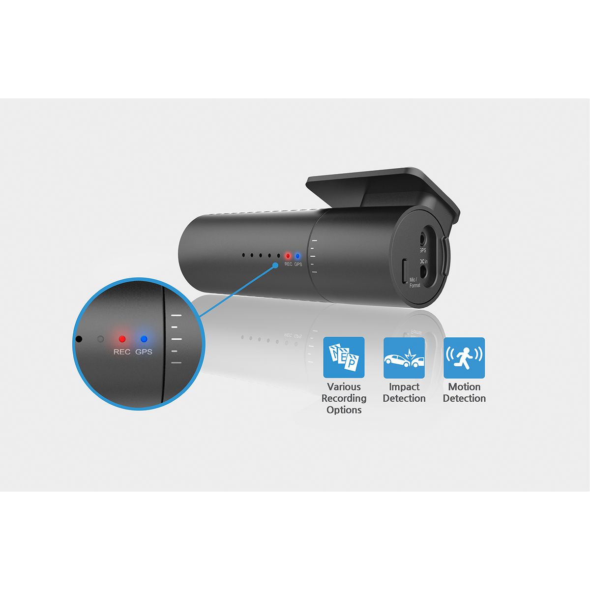 BlackVue DR590 1CH 1080p Full HD 60fps Dash Cam 2.1MP Sensor w/ 32GB SD DR590-1CH-32