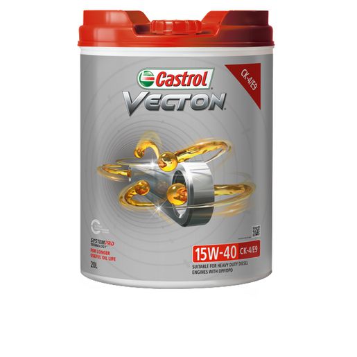 Castrol Vecton 15W-40 Engine Oil CK-4/E9  20L - 3413003