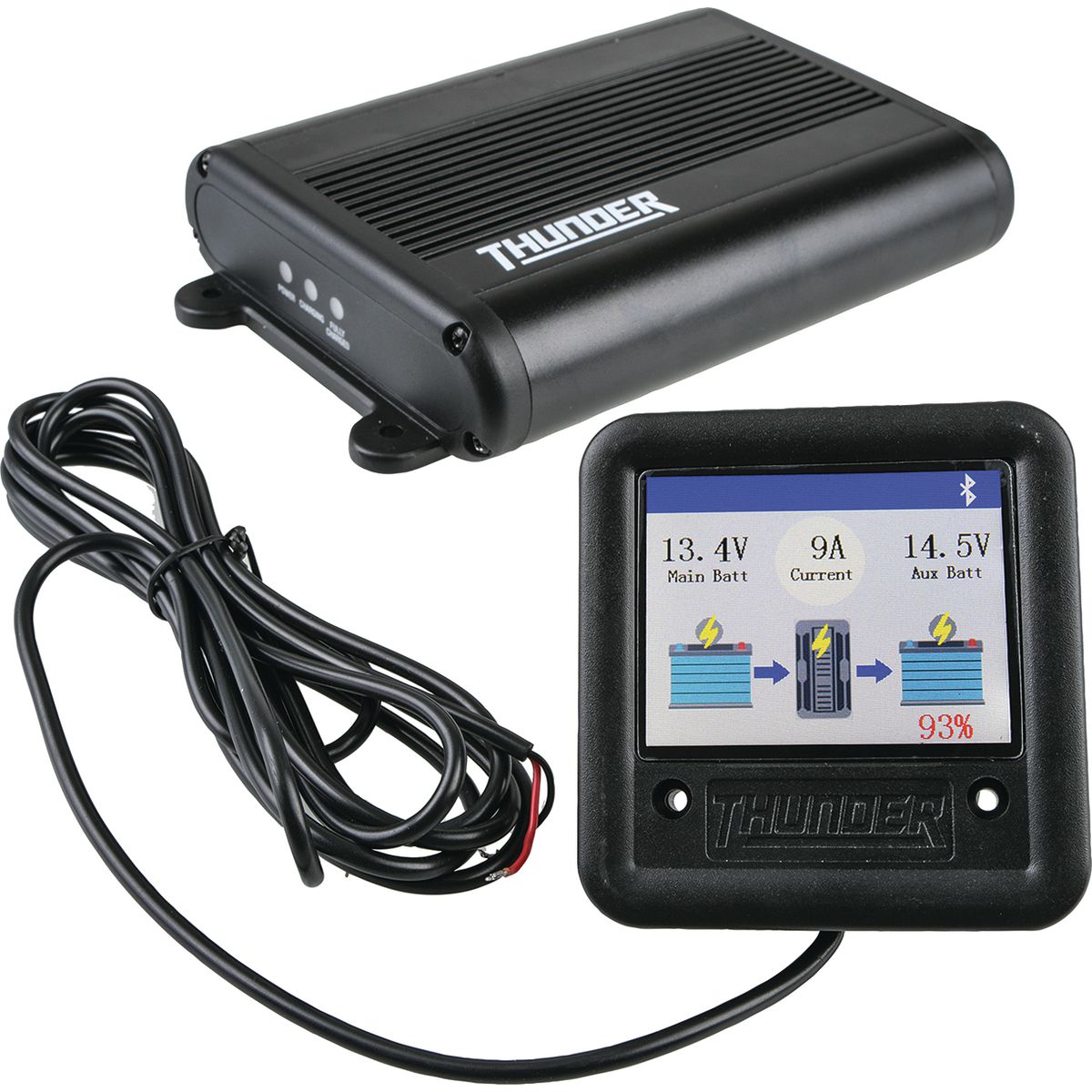 Thunder 20A DC-DC Charger W/Solar Input  -  TDR02021