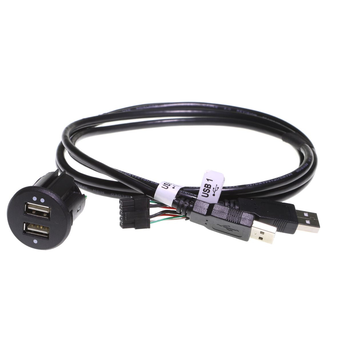 Aerpro Dual USB Charge/Data Socket Replacement - APUSBD55