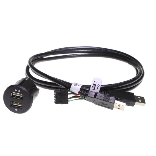 Aerpro Dual USB Charge/Data Socket Replacement - APUSBD55