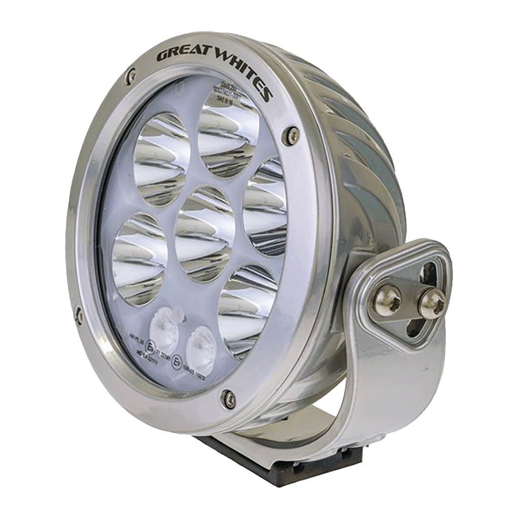 Great Whites Attack 170 Alloy LED Driving Light Backlit DRL Combination Beam - GWR10084A