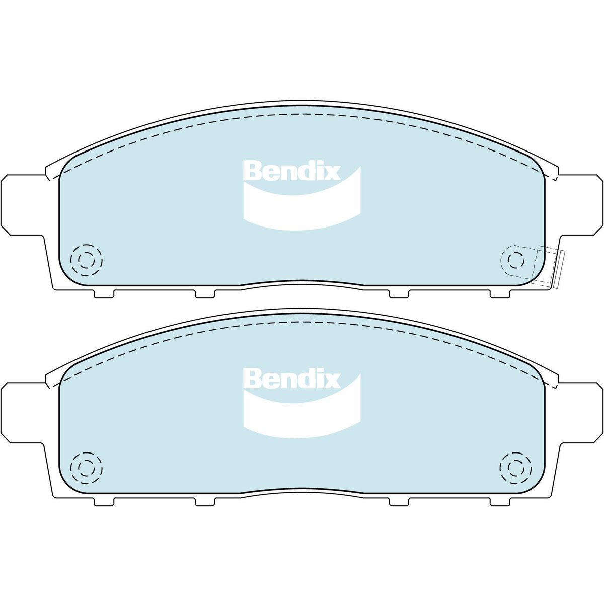 Bendix Ultimate 4wd Disc Brake Pads - DB1774ULT4WD
