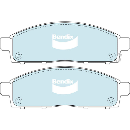 Bendix Brake Pads Set - Ultimate - DB1774ULT