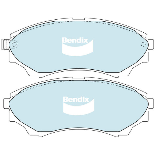 Bendix Brake Pads Set - Ultimate - DB1681ULT