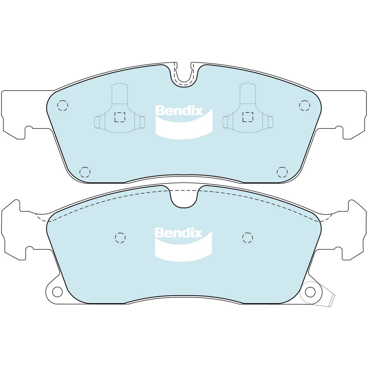 Bendix Brake Pads Set - Heavy Duty - DB2216HD