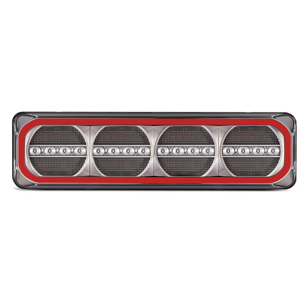 LED Autolamps  Stop/Tail/Indicator Diffused Tail Function With Sequential Indicator - 520ARRMB