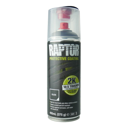 Raptor Protective Coating Black 400ml - RLB/AL