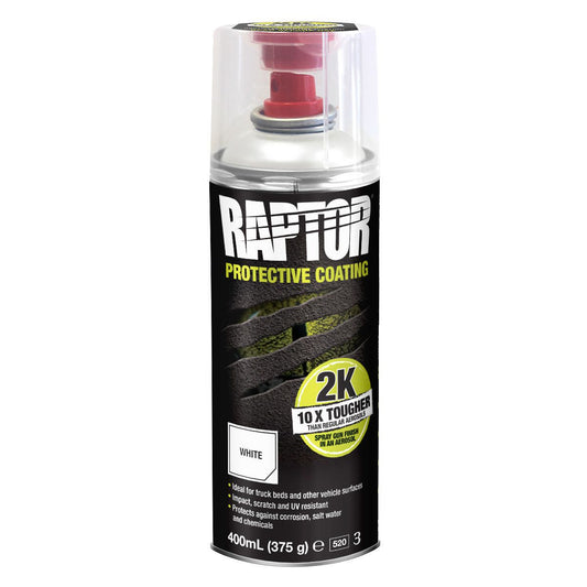 Raptor Protective Coat White 400ml - RLW/AL