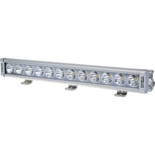 Great Whites Attack Alloy LED Driving Light Bar Backlit (12x5W) Spot Beam 11-32V - GWB5124A