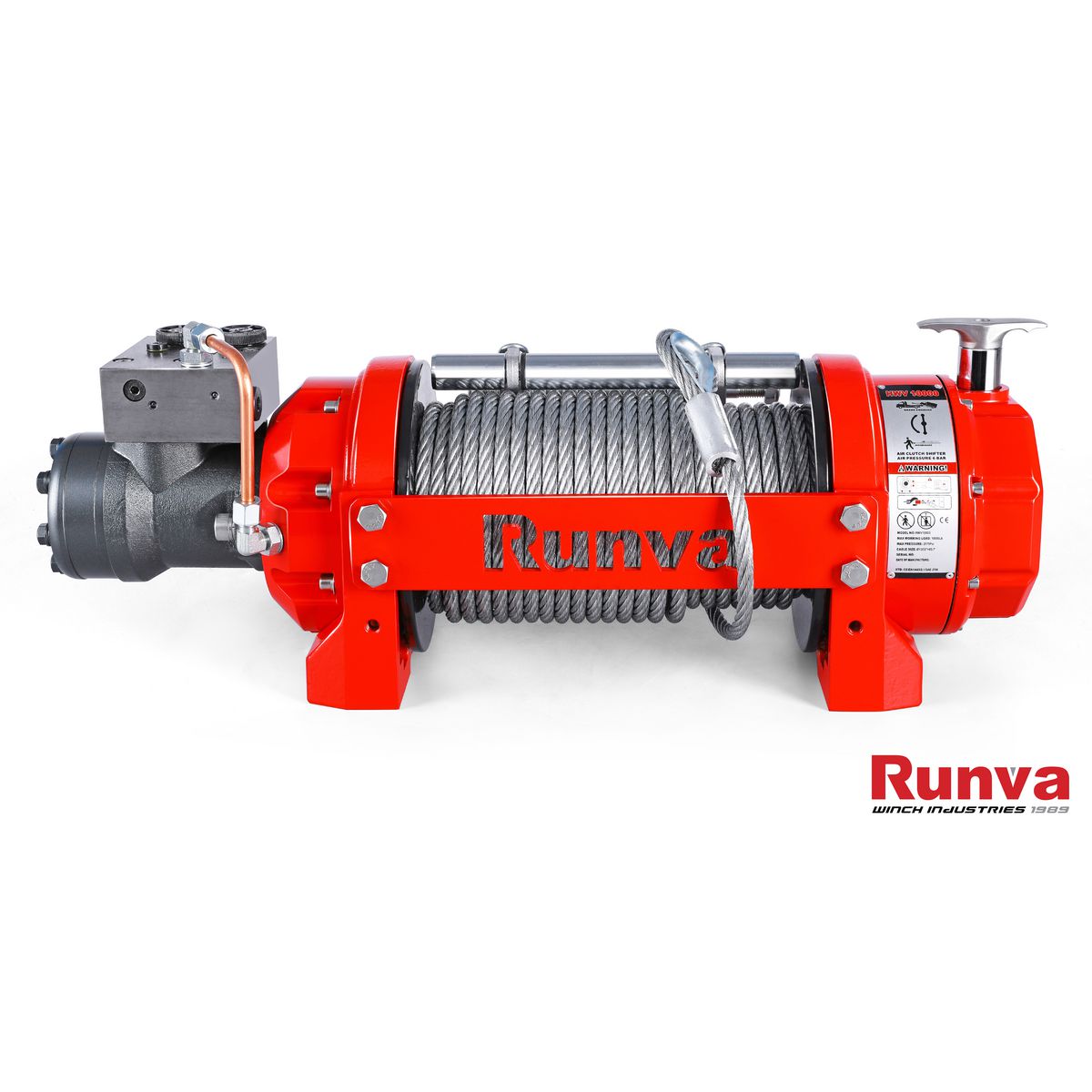 Runva HWV15000 Winch with Steel Cable - HWV15000S