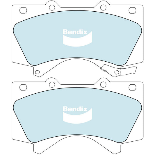 Bendix Ultimate 4wd Disc Brake Pads - DB1838ULT4WD