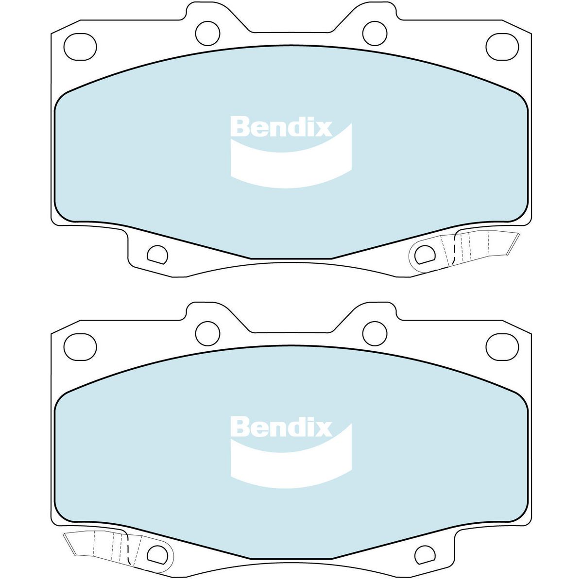 Bendix Ultimate 4wd Disc Brake Pads - DB1739ULT4WD