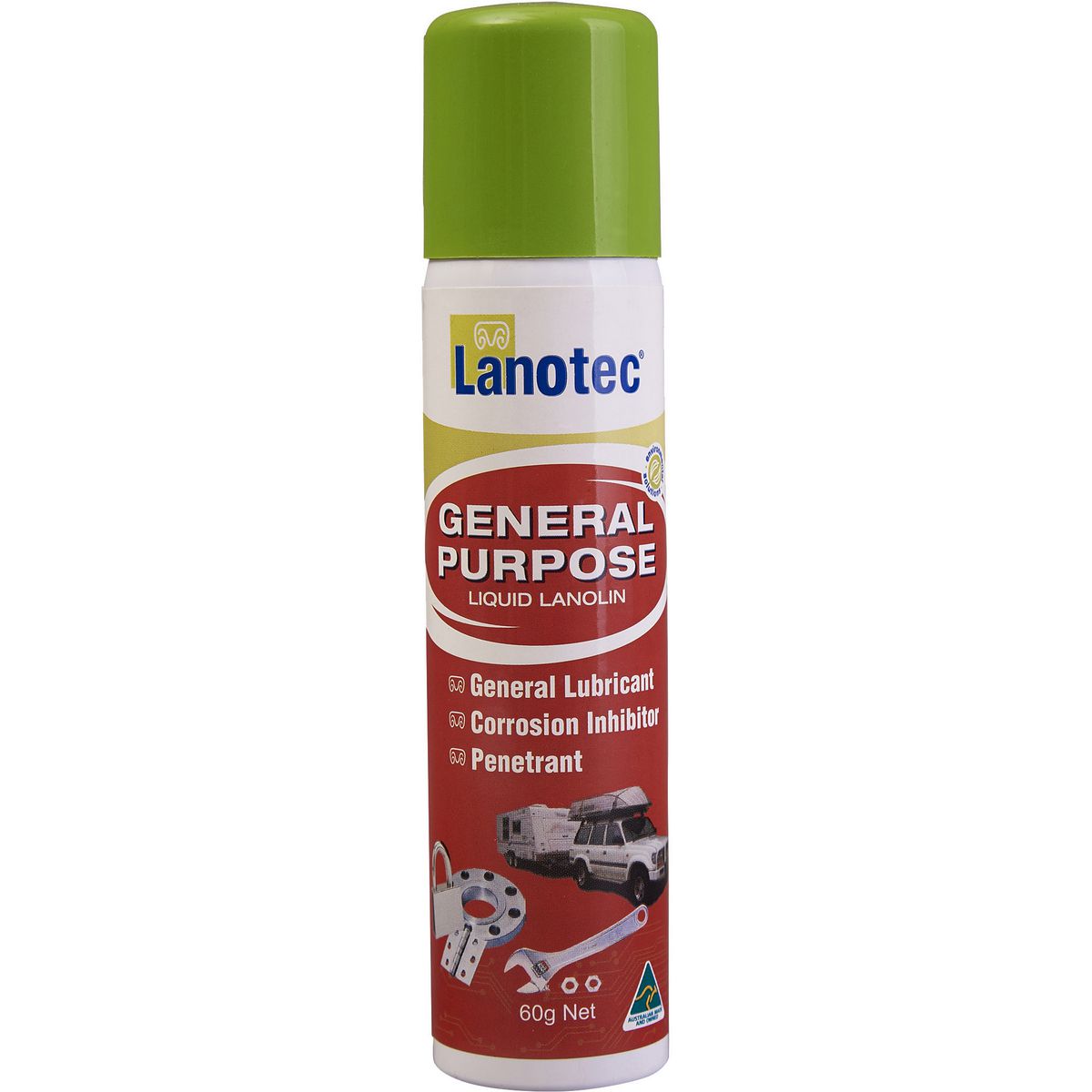 Lanotec General Purpose Liquid Lanolin Aerosol Spray 60g - GP-PP-0060