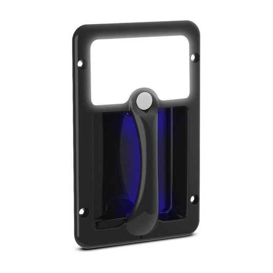 LED Autolamps Black Grab Handle Blue With On/Off Switch - GH12B