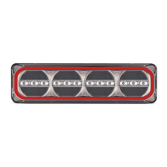 LED Autolamps  385 Series Rear Combination Lamp LHS with 7 core plug - 385ARWMLCSB