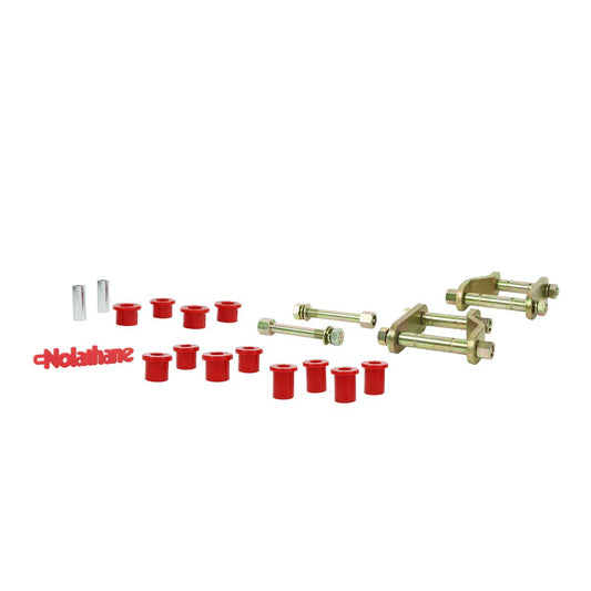 Nolathane Spring greasable shackle and bushing kit - NEK41
