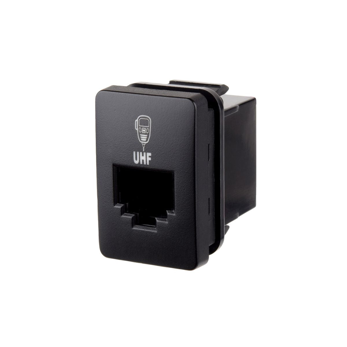 Narva OE Style Push Button Switch UHF Radio Symbol 12V Blue Illumination Suits Toyota - 63303BL