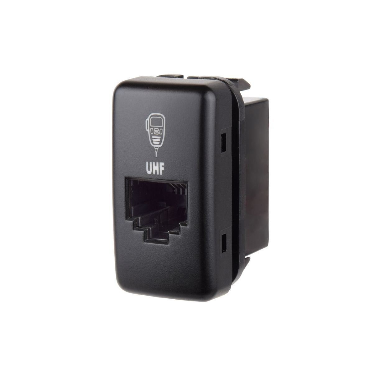 Narva OE Style Push Button Switch UHF Radio Symbol 12V Blue Illumination Suits Toyota - 63315BL