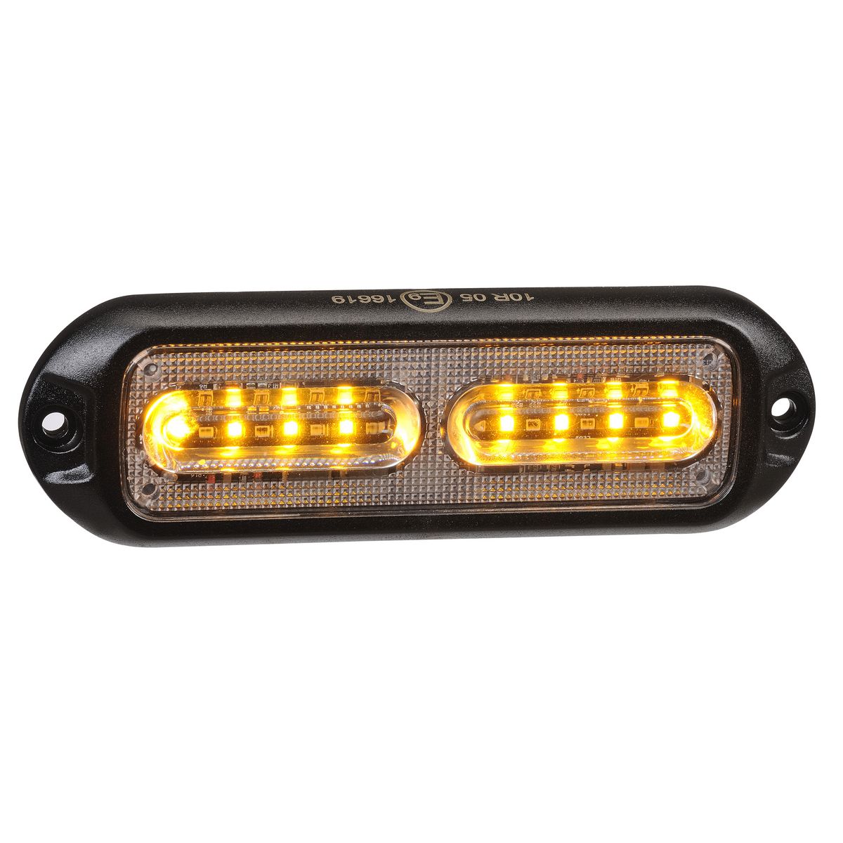 Narva 12/24V 8 Led Slim Work Light Amber - 85221A