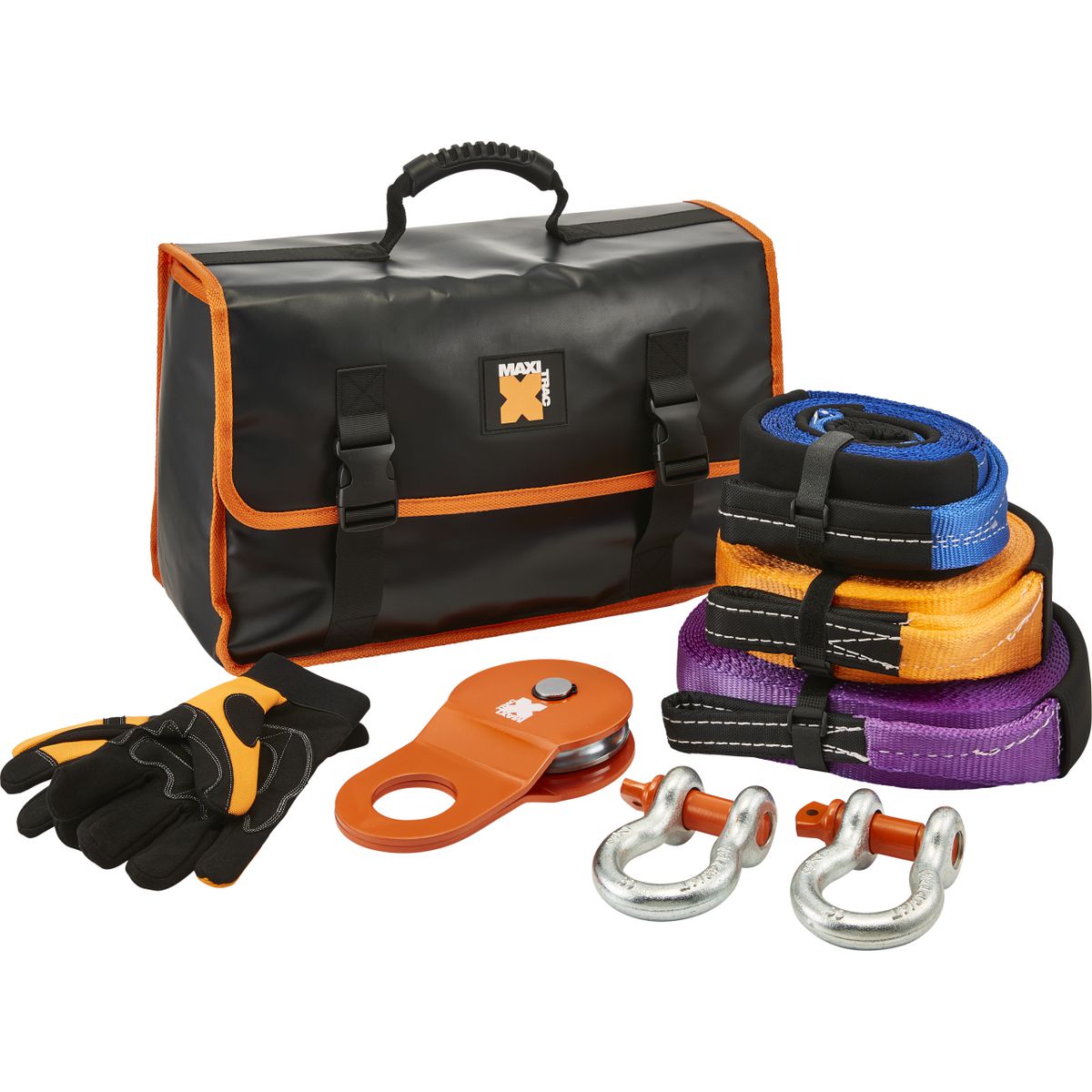 Maxi Trac Recovery Kit - 8 Piece Heavy Duty - MTRK8PC