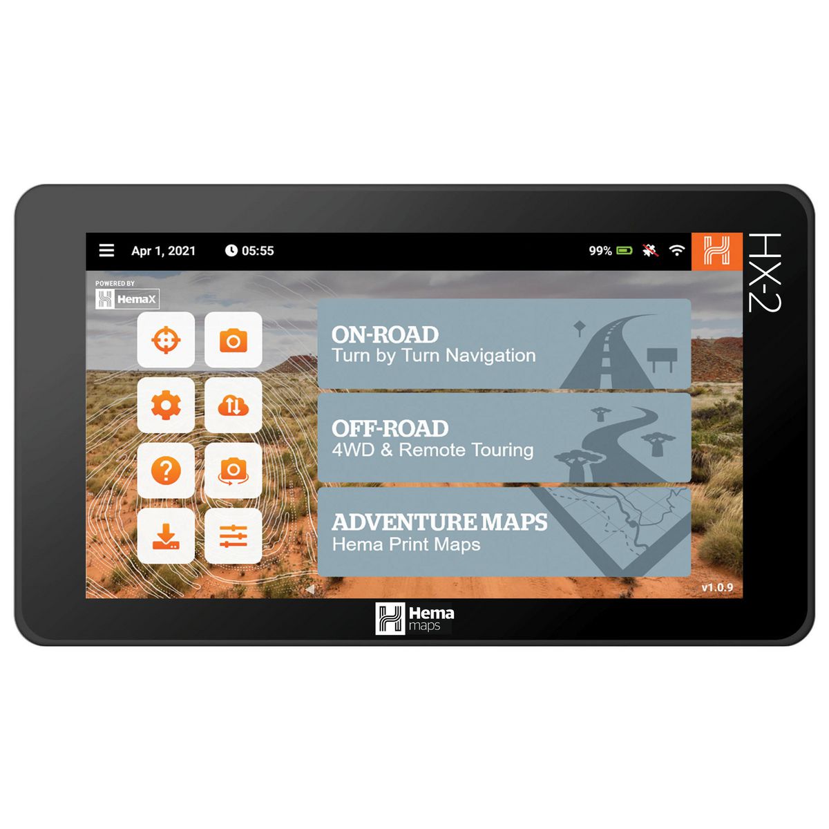 Hema HX-2 On-Road and Off-Road GPS Navigator
