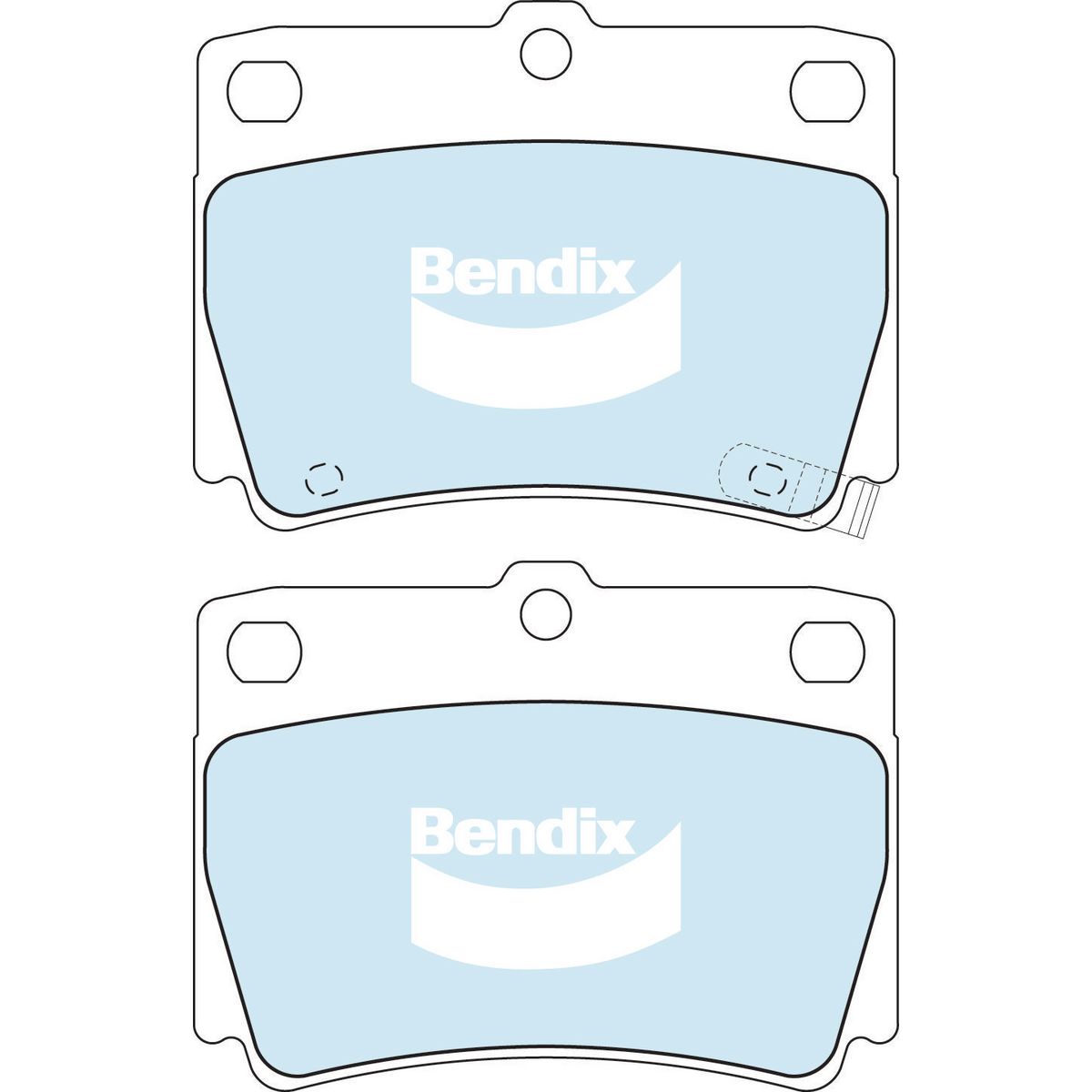 Bendix Ultimate 4wd Brake Pads - DB1390 ULT4WD