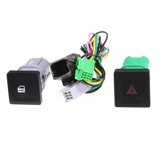 Aerpro Hazard & Door Lock Switch fits FP9033/FP9033K - FP9033HZ
