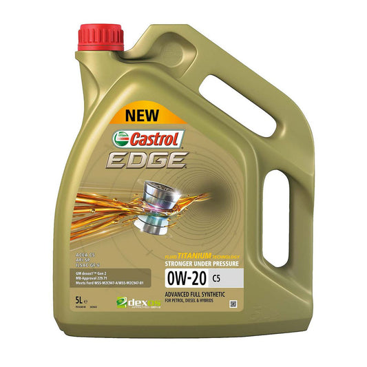 Castrol Edge 0W-20 C5 Engine Oil 5L - 3425633