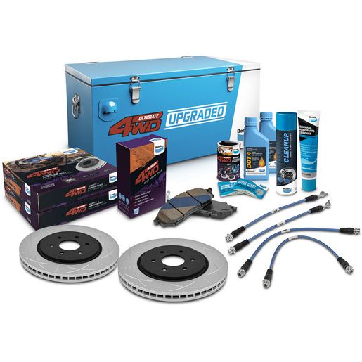 Bendix Ultimate 4WD Brake Upgrade Kit - U4WD-BUK22+2