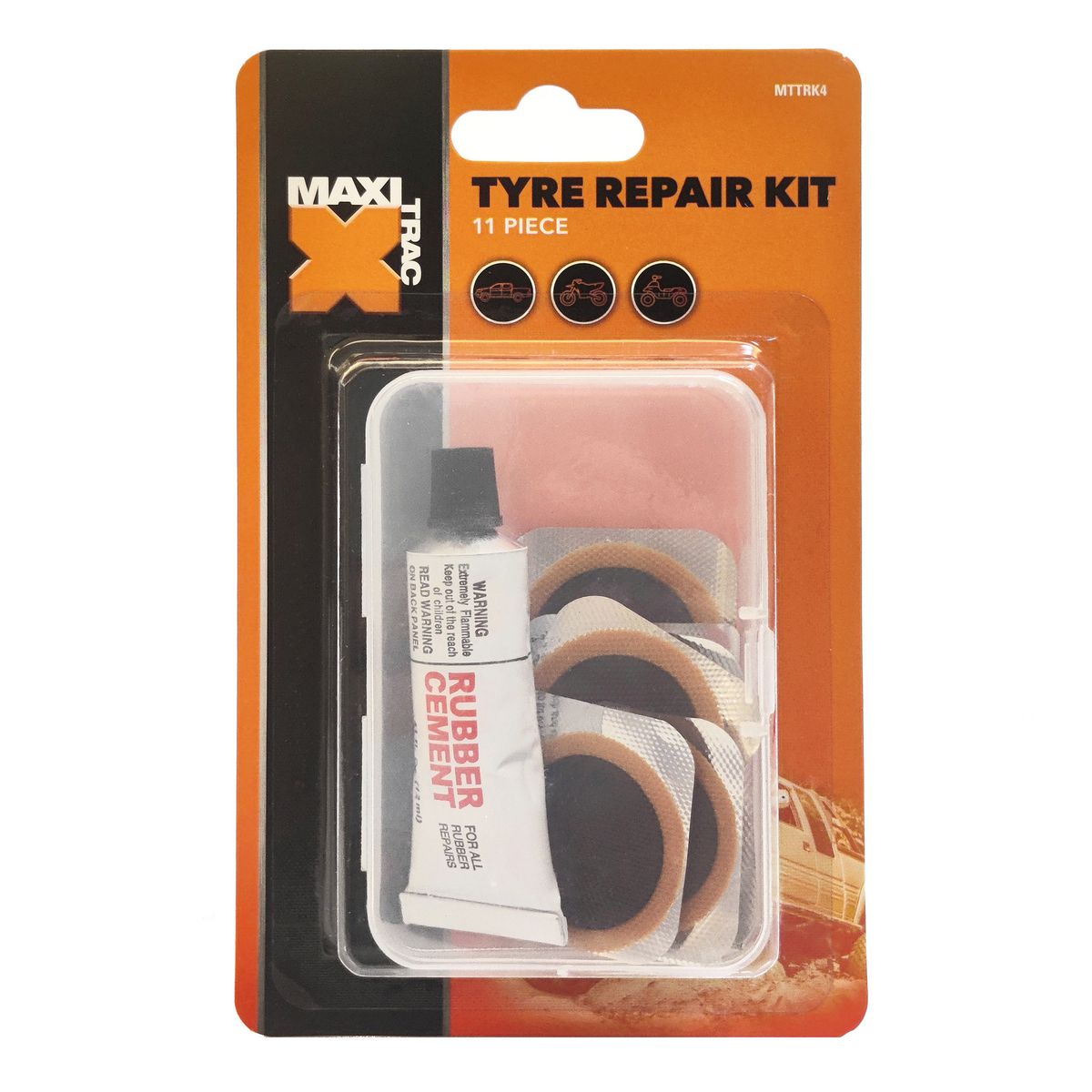 Maxi Trac Tube Repair Kit 11 Piece - MTTRK4