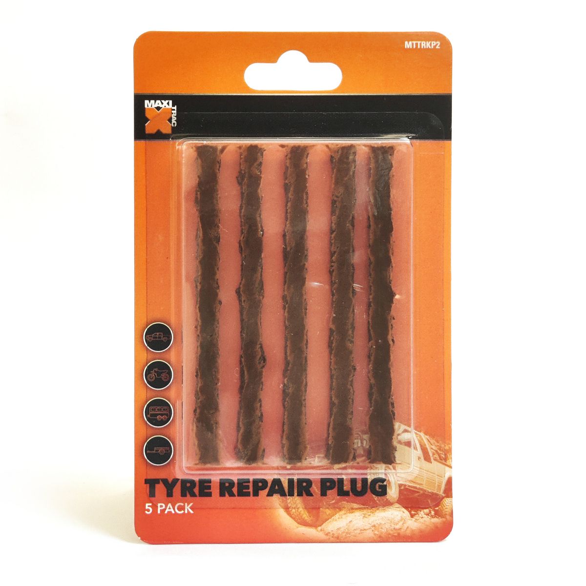 Maxi Trac Tyre Repair Plugs 5 Pack - MTTRKP2