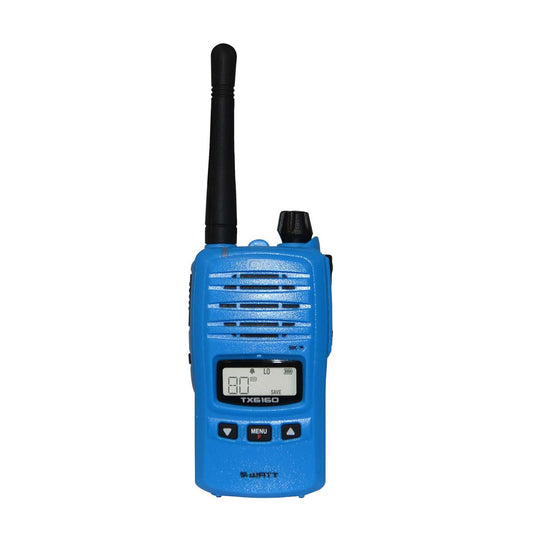 GME 5 Watt IP67 UHF CB Handheld Radio Beyond Blue TX6160XBL