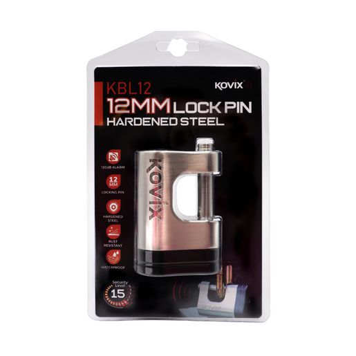 Kovix Alarmed Bolt Lock - KBL12-Z