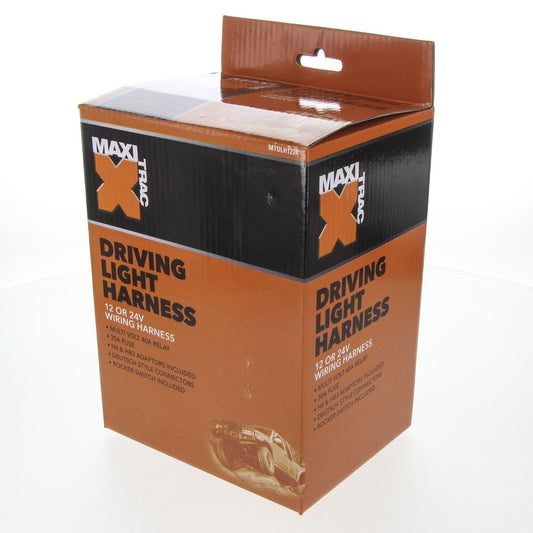 Maxi Trac Driving Light Harness 12/24V - MTDLH1224
