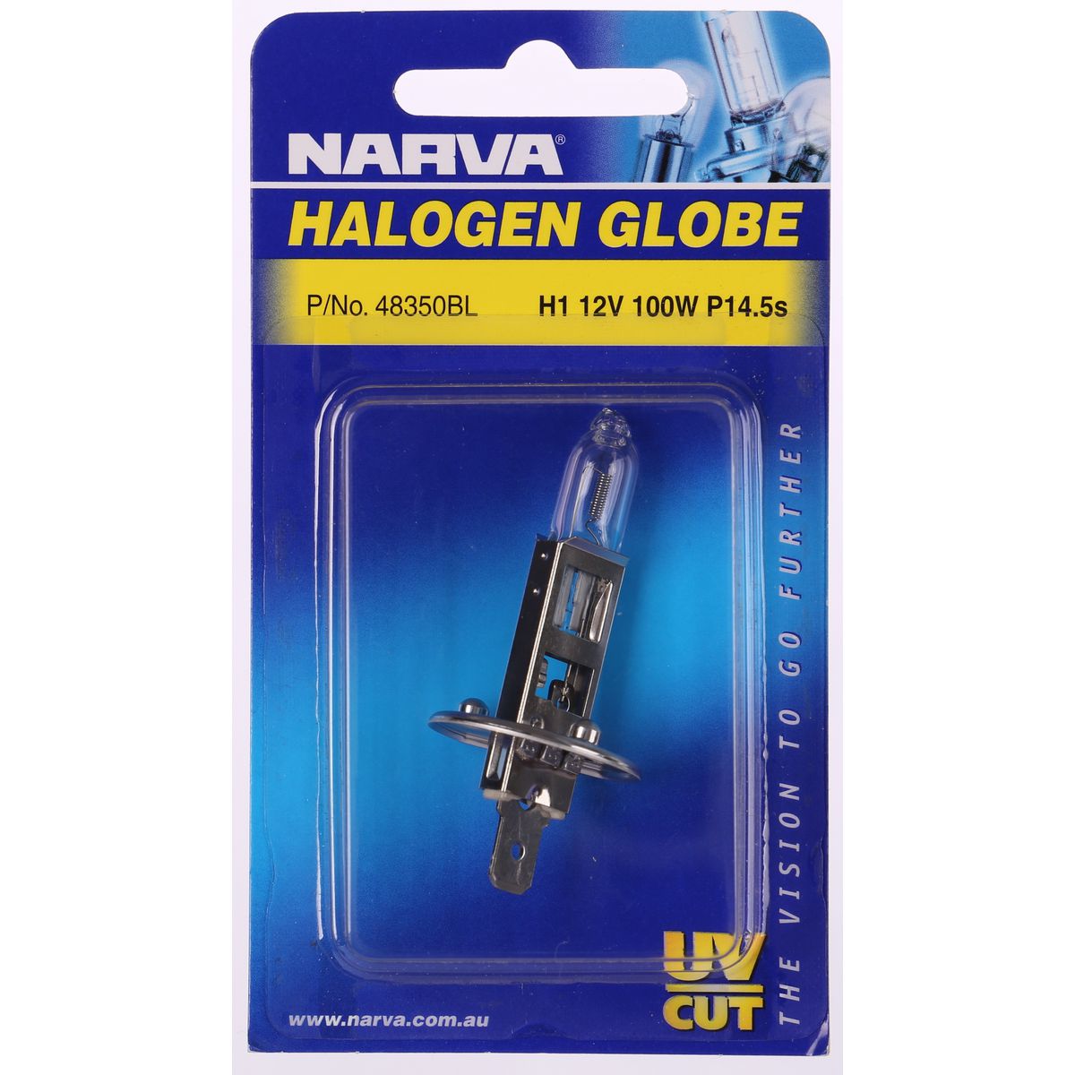 Narva H1 P14.5s Globe 12V 100W - 48350BL
