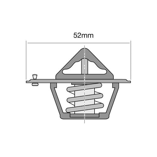 Tridon High Flow Thermostat 52Mm - 82 Degrees C - TT2040-180