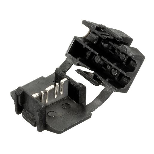 Narva Crimp Terminal Wire Tap Connector Black Non Insulated 4mm 5 Pce - 56061BL