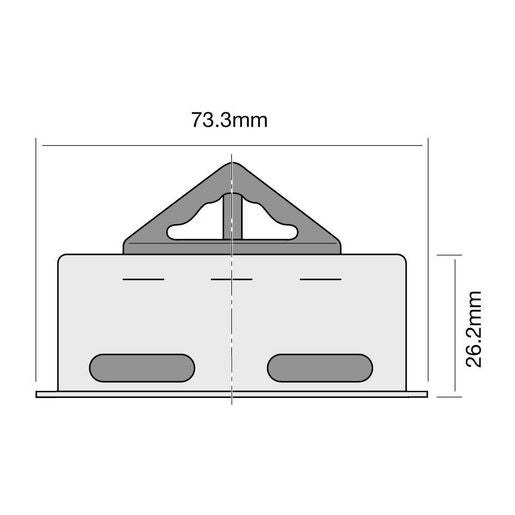 Tridon Thermostat 73.3Mm - 82 Degrees C - TT245-180P