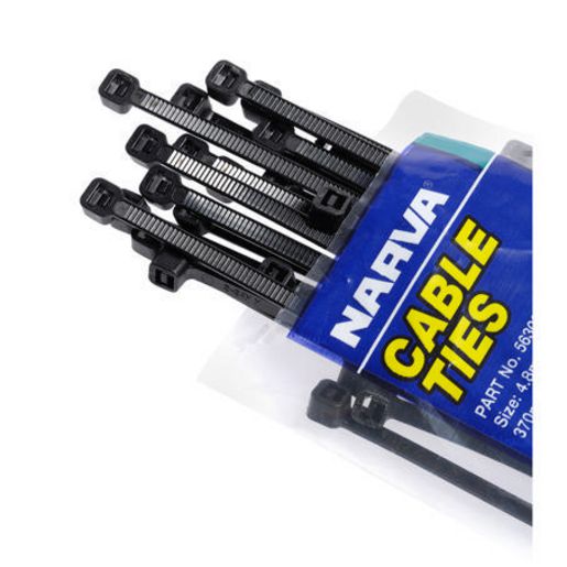 Narva Cable Ties 4mm x 140mm 10Pc - 56302
