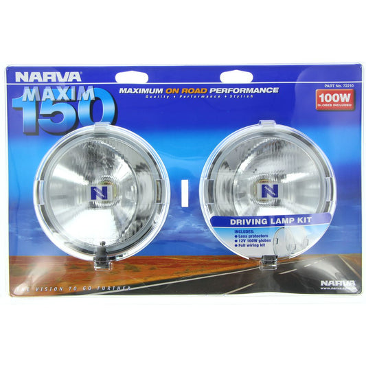 Narva Halogen Driving Light Round 12V Combo Beam Kit - 72210