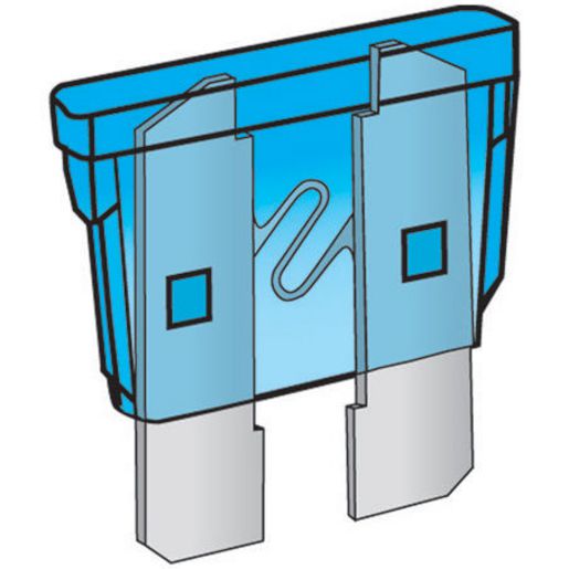 Narva Crimp Terminal Ring Blue Terminal Entry 8.4mm Vinyl 100 Pce - 56182