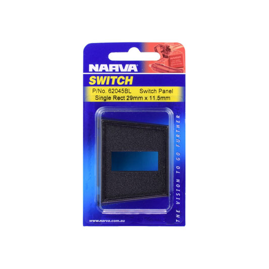 Narva Switch Panel Single - 62045BL
