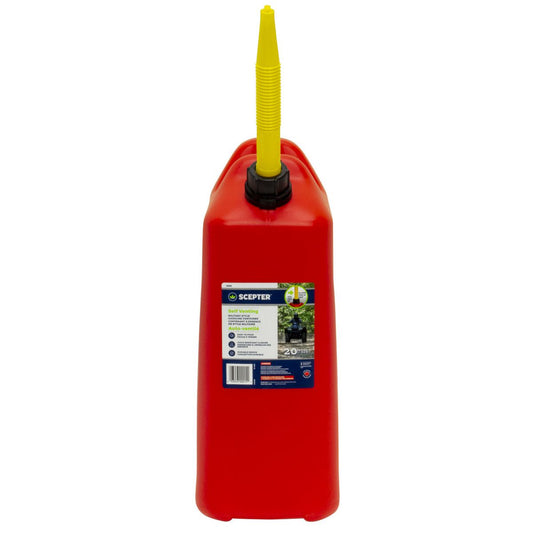 Scepter Fuel Can Red 20L - 03609 (RV520)